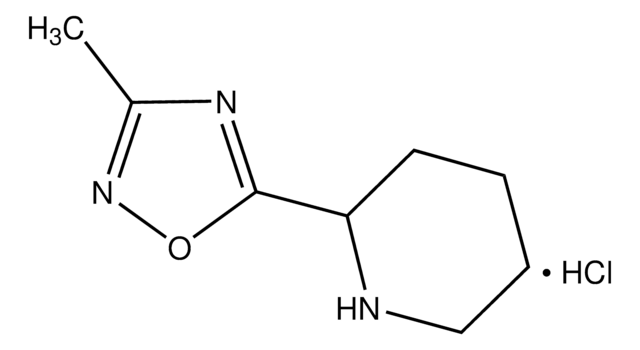 2-(3-Methyl-1,2,4-oxadiazol-5-yl)piperidine hydrochloride AldrichCPR