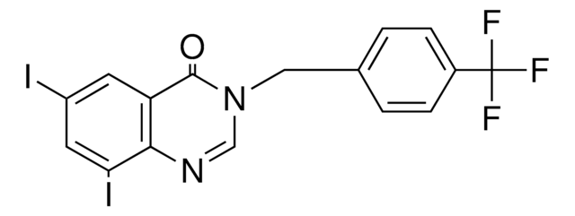 6,8-DIIODO-3-(4-TRIFLUOROMETHYL-BENZYL)-3H-QUINAZOLIN-4-ONE AldrichCPR
