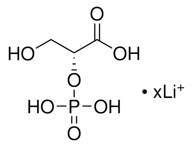 D-2-Phosphoglyceric acid lithium salt analytical standard