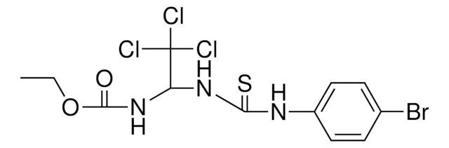 (1-(3-(4-BR-PHENYL)-THIOUREIDO)-2,2,2-TRICHLORO-ETHYL)-CARBAMIC ACID ETHYL ESTER AldrichCPR