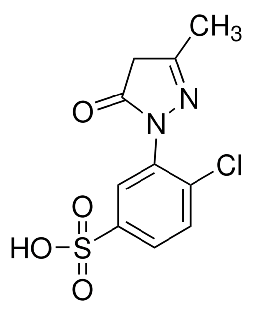 4-CHLORO-3-(3-METHYL-5-OXO-2-PYRAZOLIN-1-YL)-BENZENESULFONIC ACID AldrichCPR