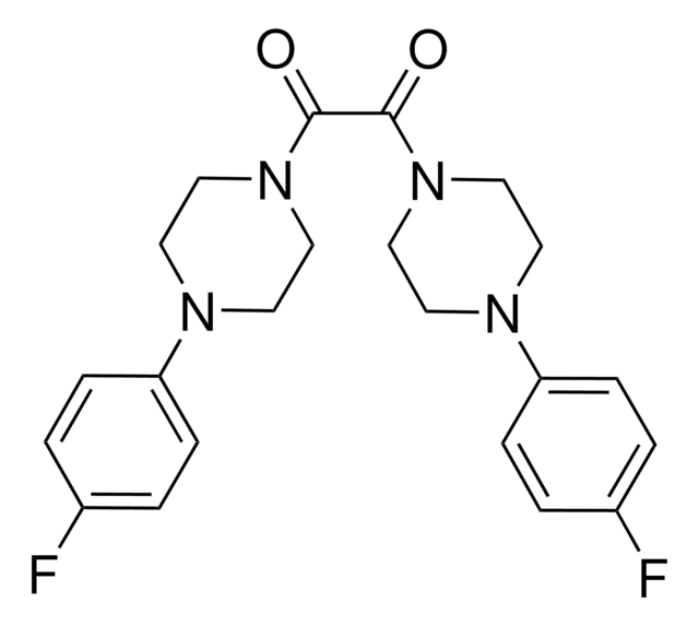 1-(4-FLUOROPHENYL)-4-((4-(4-FLUOROPHENYL)-1-PIPERAZINYL)(OXO)ACETYL)PIPERAZINE AldrichCPR