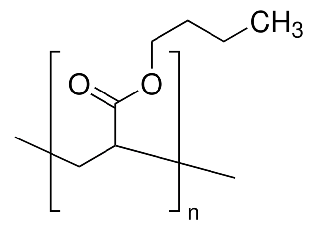Poly(butyl acrylate) solution average Mw ~99,000 by GPC, in toluene