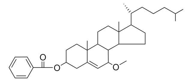 CHOLEST-5-ENE-3-BETA,7-ALPHA-DIYL 3-BENZOATE 7-METHYL ETHER AldrichCPR