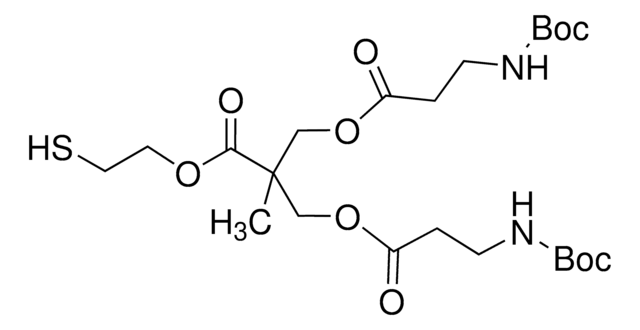 Polyester bis-MPA dendron 2 NHBoc, 1 thiol (core) generation 1