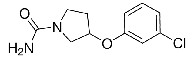 3-(3-chlorophenoxy)-1-pyrrolidinecarboxamide AldrichCPR