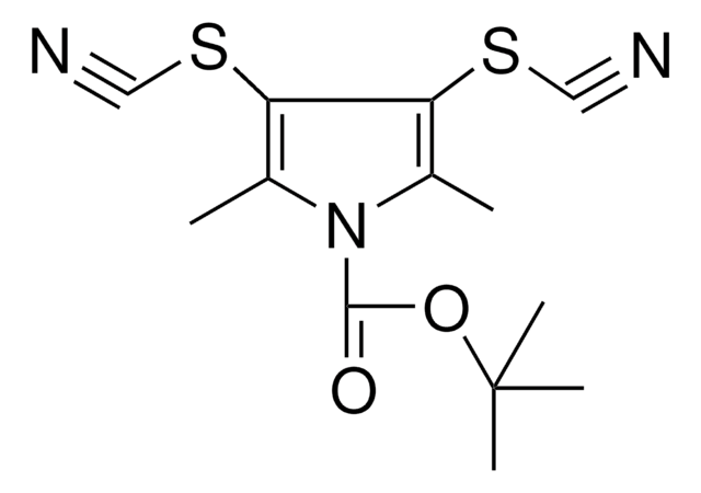 2,5-DIMETHYL-3,4-BIS-THIOCYANATO-PYRROLE-1-CARBOXYLIC ACID TERT-BUTYL ESTER AldrichCPR
