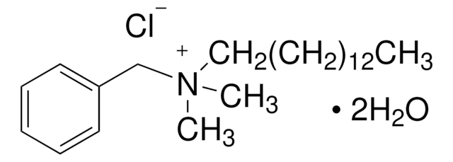 Benzyldimethyltetradecylammonium chloride dihydrate 98%