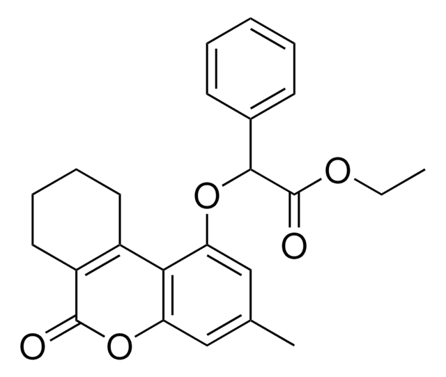 ET ((3-ME-6-OXO-7,8,9,10-TETRAHYDRO-6H-BENZO(C)CHROMEN-1-YL)OXY)(PHENYL)ACETATE AldrichCPR