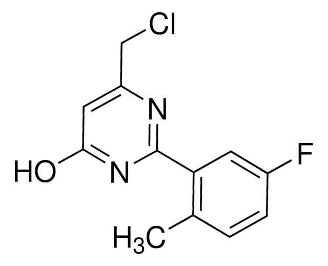6-(Chloromethyl)-2-(5-fluoro-2-methylphenyl)-4(3H)-pyrimidinone AldrichCPR