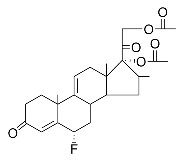 (6a)-17-(Acetyloxy)-6-fluoro-16-methyl-3,20-dioxopregna-4,9(11)-dien-21-yl acetate AldrichCPR