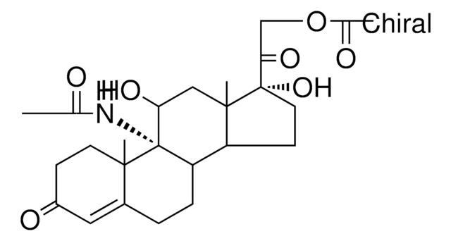9-(acetylamino)-11,17-dihydroxy-3,20-dioxopregn-4-en-21-yl acetate AldrichCPR