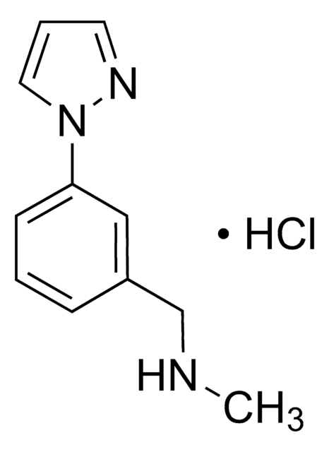 N-Methyl-1-[3-(1H-pyrazol-1-yl)phenyl]methanamine hydrochloride AldrichCPR