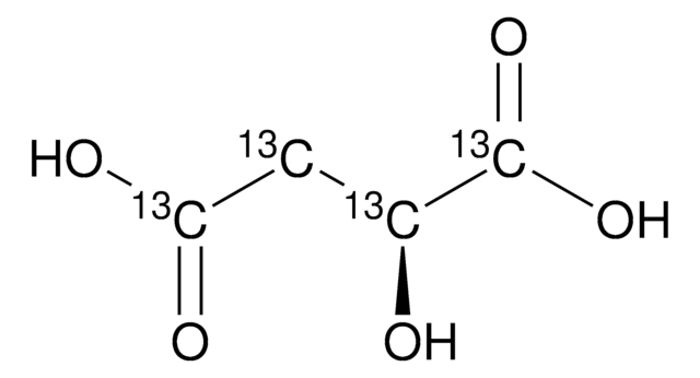 L-Malic acid-13C4 &#8805;99 atom % 13C, &#8805;97% (CP)