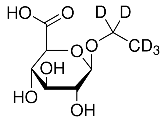 乙基-&#946;-D-葡萄糖醛酸苷-(乙基-d5) 1.0&#160;mg/mL in methanol, ampule of 1&#160;mL, certified reference material, Cerilliant&#174;