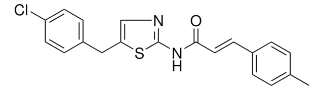 N-(5-(4-CHLOROBENZYL)-1,3-THIAZOL-2-YL)-3-(4-METHYLPHENYL)ACRYLAMIDE AldrichCPR