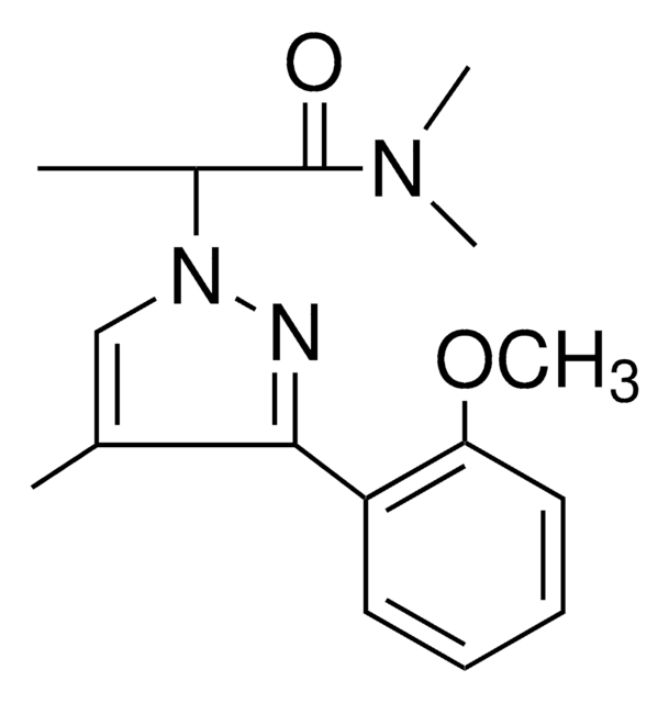 2-[3-(2-methoxyphenyl)-4-methyl-1H-pyrazol-1-yl]-N,N-dimethylpropanamide AldrichCPR