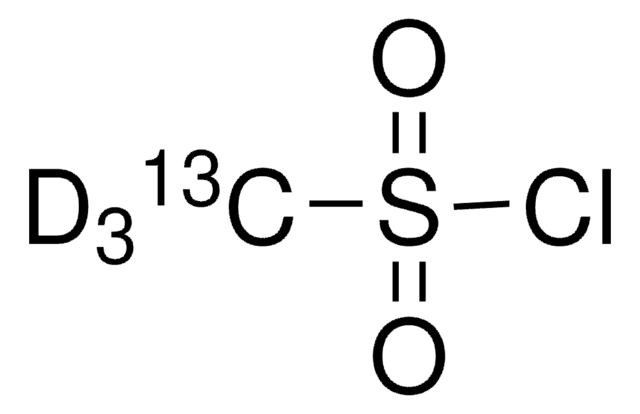 甲基-13C,d3-磺酰氯 98 atom % D, 99 atom % 13C, 97% (CP)