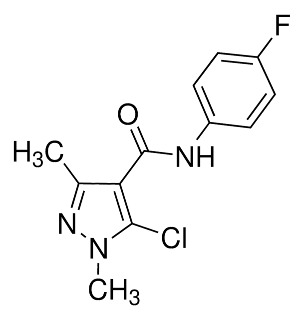 5-Chloro-N-(4-fluorophenyl)-1,3-dimethyl-1H-pyrazole-4-carboxamide AldrichCPR