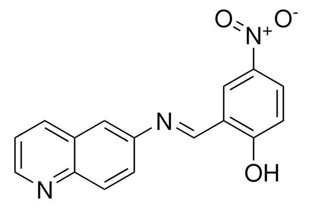 4-NITRO-2-(QUINOLIN-6-YLIMINOMETHYL)-PHENOL AldrichCPR