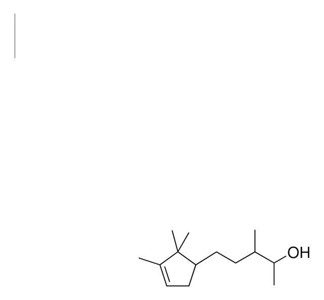 3-Methyl-5-(2,2,3-trimethyl-3-cyclopentenyl)pentan-2-ol &#8805;90% (GC)
