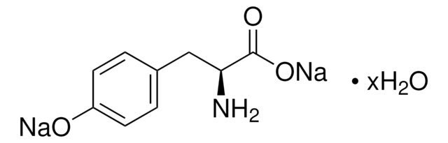 L-酪氨酸 二钠盐 水合物 &#8805;98% (HPLC), powder
