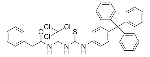 2-PH-N-(2,2,2-TRICHLORO-1-(((4-TRITYLANILINO)CARBOTHIOYL)AMINO)ETHYL)ACETAMIDE AldrichCPR