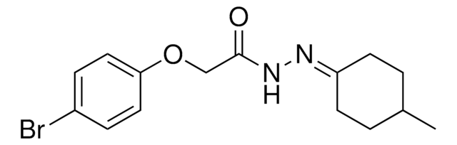 2-(4-BROMOPHENOXY)-N'-(4-METHYLCYCLOHEXYLIDENE)ACETOHYDRAZIDE AldrichCPR