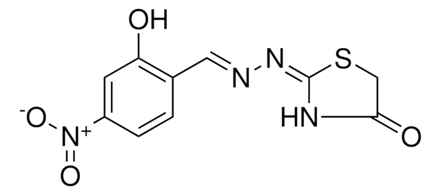 2-[(2-HYDROXY-4-NITRO-BENZYLIDENE)-HYDRAZONO]-THIAZOLIDIN-4-ONE AldrichCPR