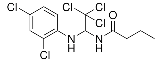 N-(2,2,2-TRICHLORO-1-(2,4-DICHLORO-PHENYLAMINO)-ETHYL)-BUTYRAMIDE AldrichCPR