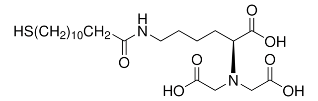 N-[N&#945;,N&#945;-Bis(carboxymethyl)-L-lysine]-12-mercaptododecanamide &#8805;90.0% (TLC)