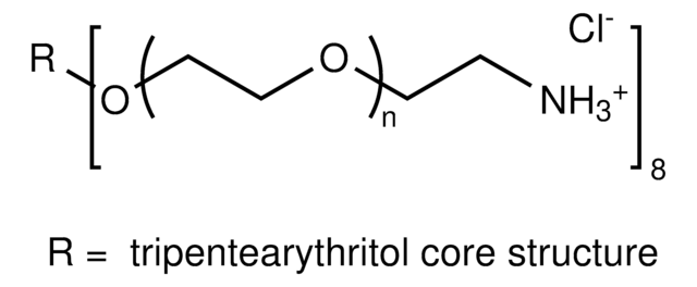8arm-PEG20K-NH2, tripentaerythritol core HCl Salt, average Mn 20,000