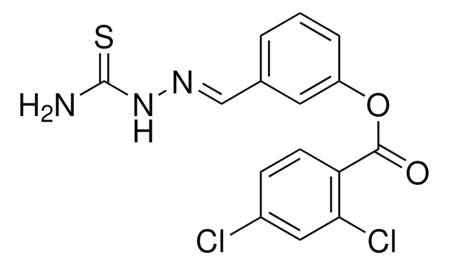 3-(2-(AMINOCARBOTHIOYL)CARBOHYDRAZONOYL)PHENYL 2,4-DICHLOROBENZOATE AldrichCPR