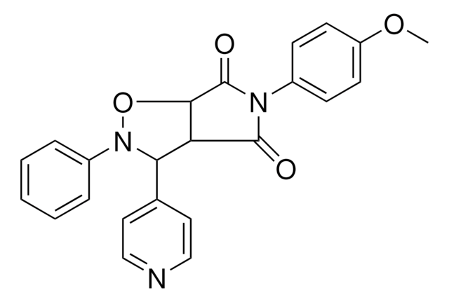 5-(4-METHOXYPHENYL)-2-PHENYL-3-(4-PYRIDINYL)DIHYDRO-2H-PYRROLO[3,4-D]ISOXAZOLE-4,6(3H,5H)-DIONE AldrichCPR