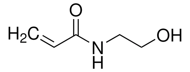 N-Hydroxyethyl acrylamide contains 1,000&#160;ppm monomethyl ether hydroquinone as stabilizer, 97%