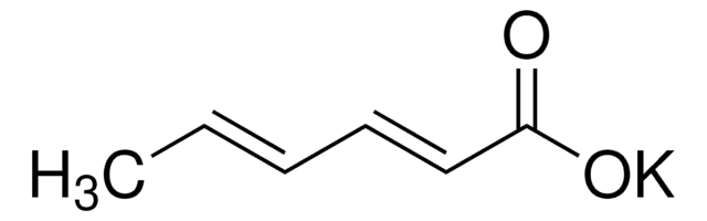 trans,trans-2,4-Hexadienoic acid potassium salt ReagentPlus&#174;, 99%