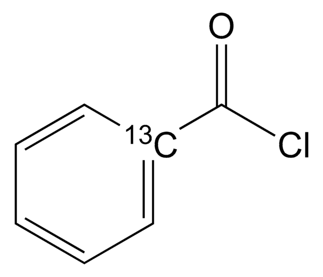Benzoyl chloride (phenyl-1-13C) 99 atom % 13C