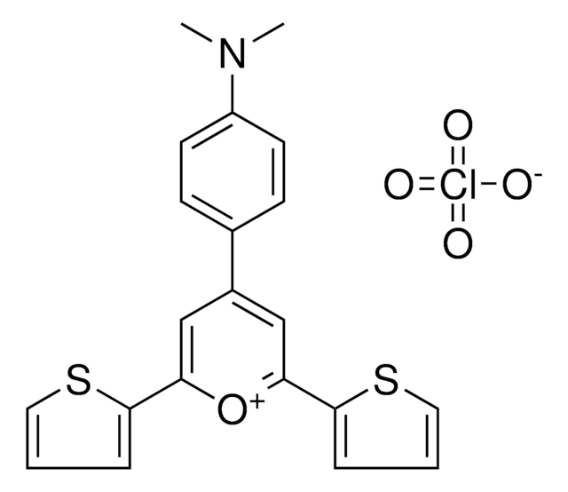 4-(4-(DIMETHYLAMINO)PHENYL)-2,6-DI(2-THIENYL)PYRYLIUM PERCHLORATE AldrichCPR