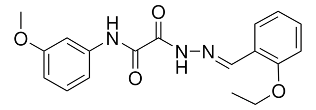 2-(2-(2-ETHOXYBENZYLIDENE)HYDRAZINO)-N-(3-METHOXYPHENYL)-2-OXOACETAMIDE AldrichCPR