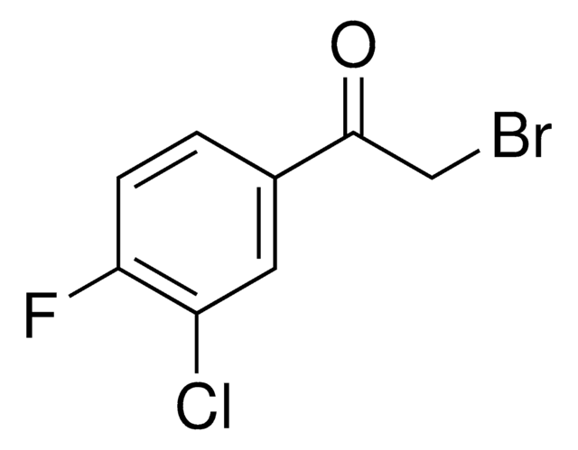 2-BROMO-1-(3-CHLORO-4-FLUOROPHENYL)ETHANONE AldrichCPR