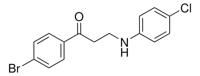 1-(4-BROMOPHENYL)-3-(4-CHLOROANILINO)-1-PROPANONE AldrichCPR