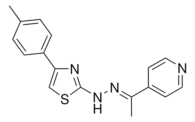 1-(4-PYRIDINYL)ETHANONE [4-(4-METHYLPHENYL)-1,3-THIAZOL-2-YL]HYDRAZONE AldrichCPR