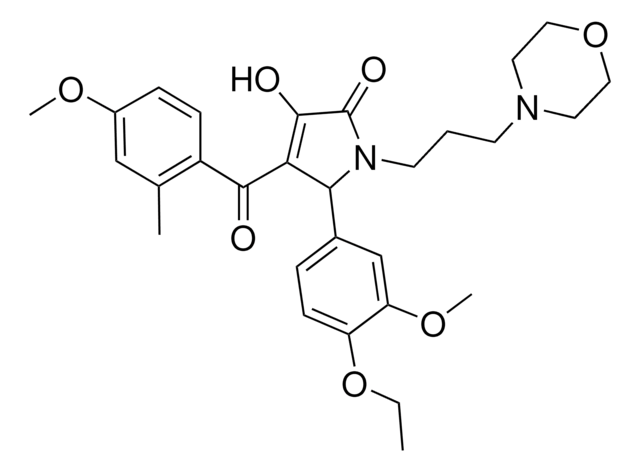 5-(4-ETHOXY-3-METHOXYPHENYL)-3-HYDROXY-4-(4-METHOXY-2-METHYLBENZOYL)-1-[3-(4-MORPHOLINYL)PROPYL]-1,5-DIHYDRO-2H-PYRROL-2-ONE AldrichCPR