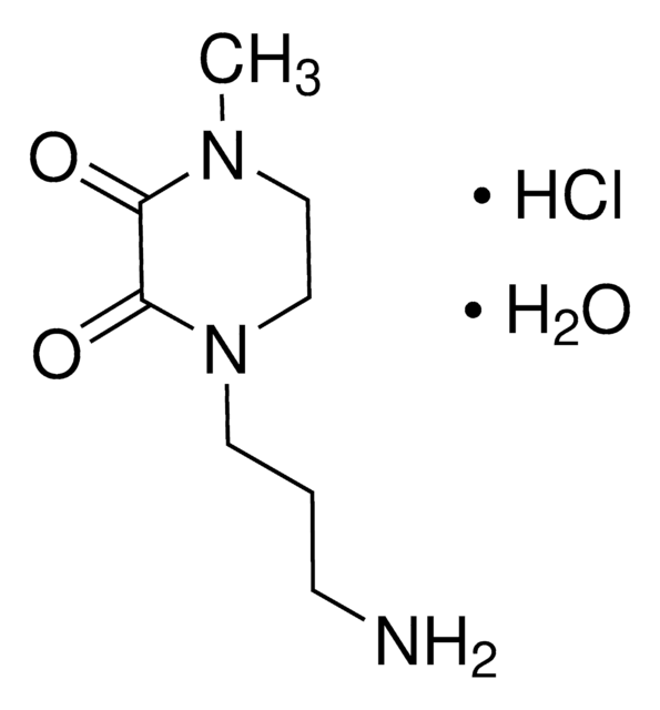 1-(3-Aminopropyl)-4-methyl-2,3-piperazinedione hydrochloride hydrate AldrichCPR