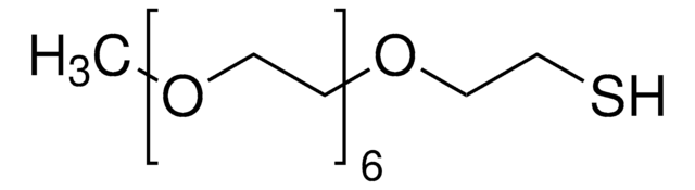 O-(2-巯乙基)-O′-甲基-六(乙二醇) &#8805;95% (oligomer purity)
