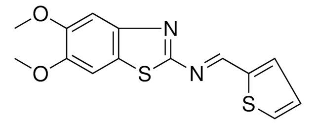 5,6-DIMETHOXY-N-(2-THIENYLMETHYLENE)-1,3-BENZOTHIAZOL-2-AMINE AldrichCPR