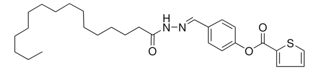 4-(2-PALMITOYLCARBOHYDRAZONOYL)PHENYL 2-THIOPHENECARBOXYLATE AldrichCPR