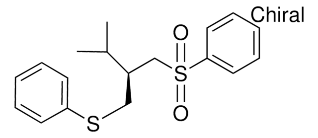 ({(2R)-3-METHYL-2-[(PHENYLSULFANYL)METHYL]BUTYL}SULFONYL)BENZENE AldrichCPR