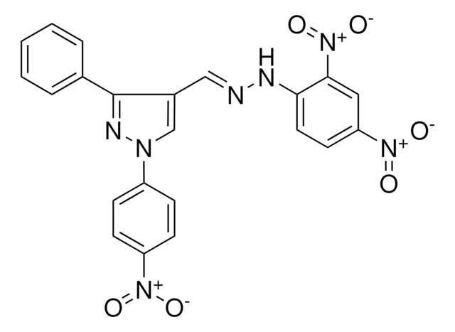1-(4-NITROPHENYL)-3-PH-1H-PYRAZOLE-4-CARBALDEHYDE (2,4-DINITROPHENYL)HYDRAZONE AldrichCPR