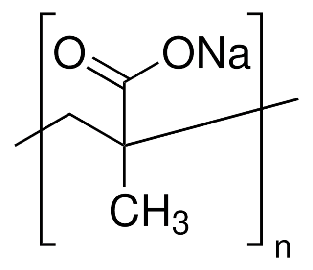 Poly(methacrylic acid sodium salt) analytical standard, for GPC, 1,270